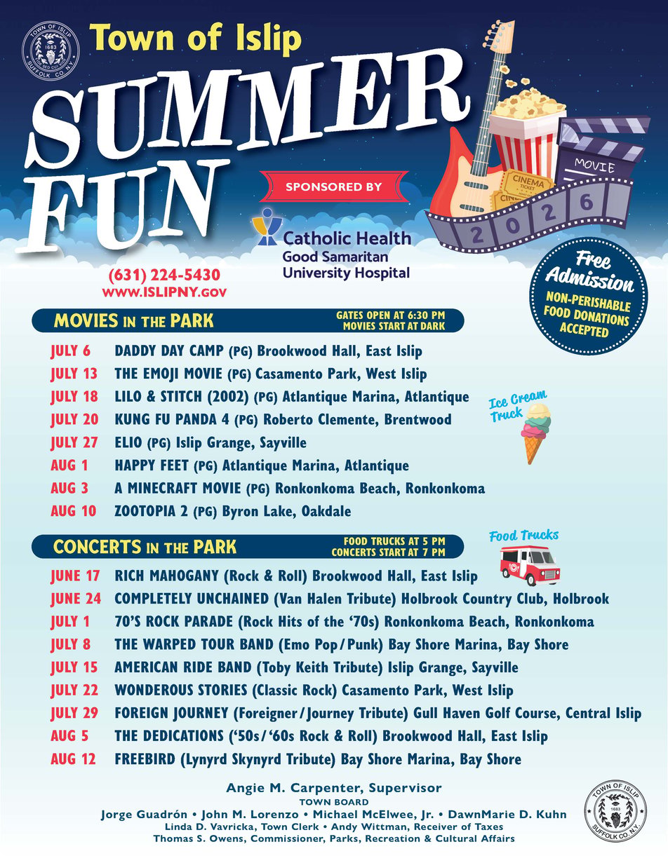 2026 Islip Summer Series
