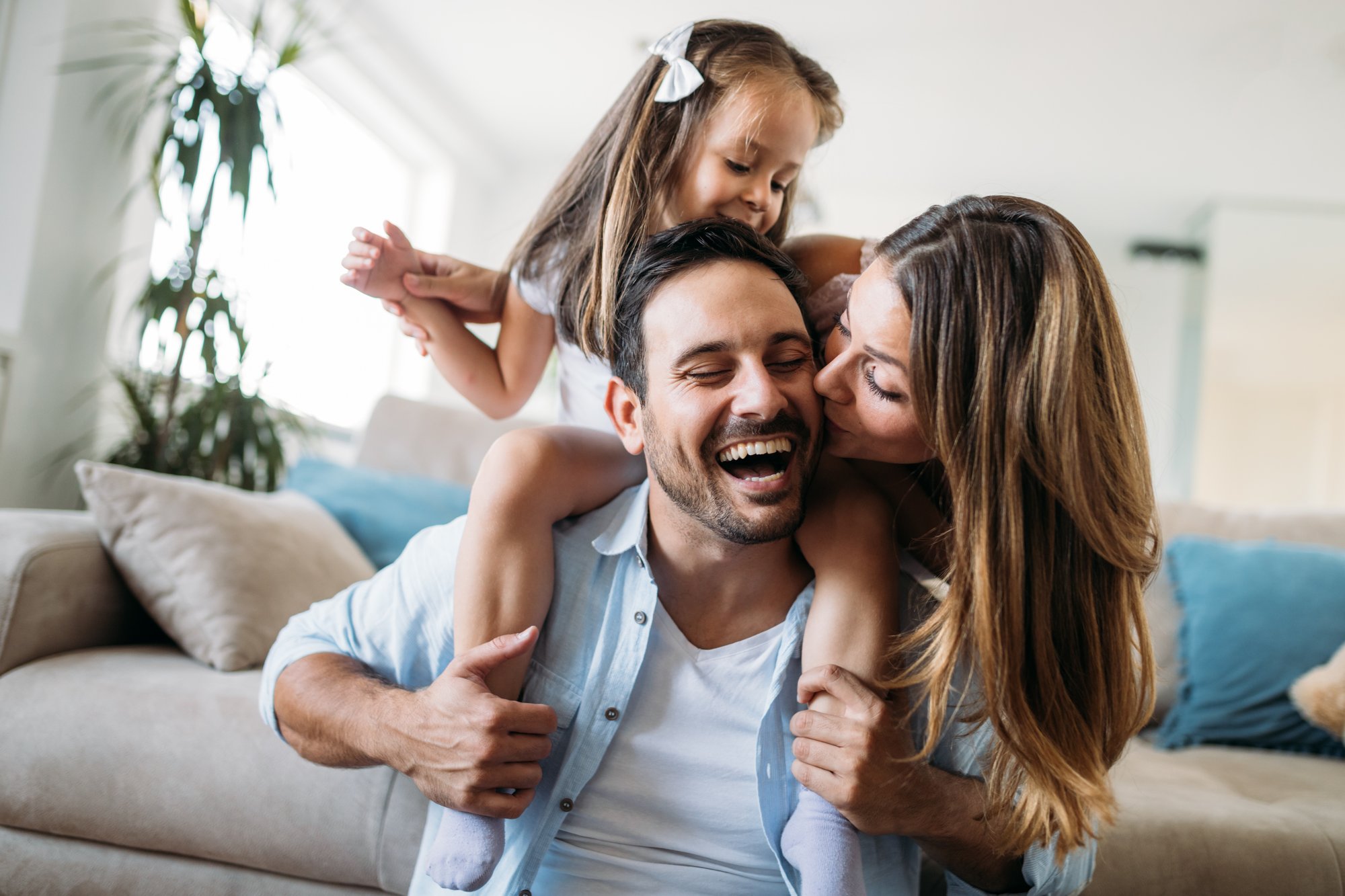 Happy Family Smiling