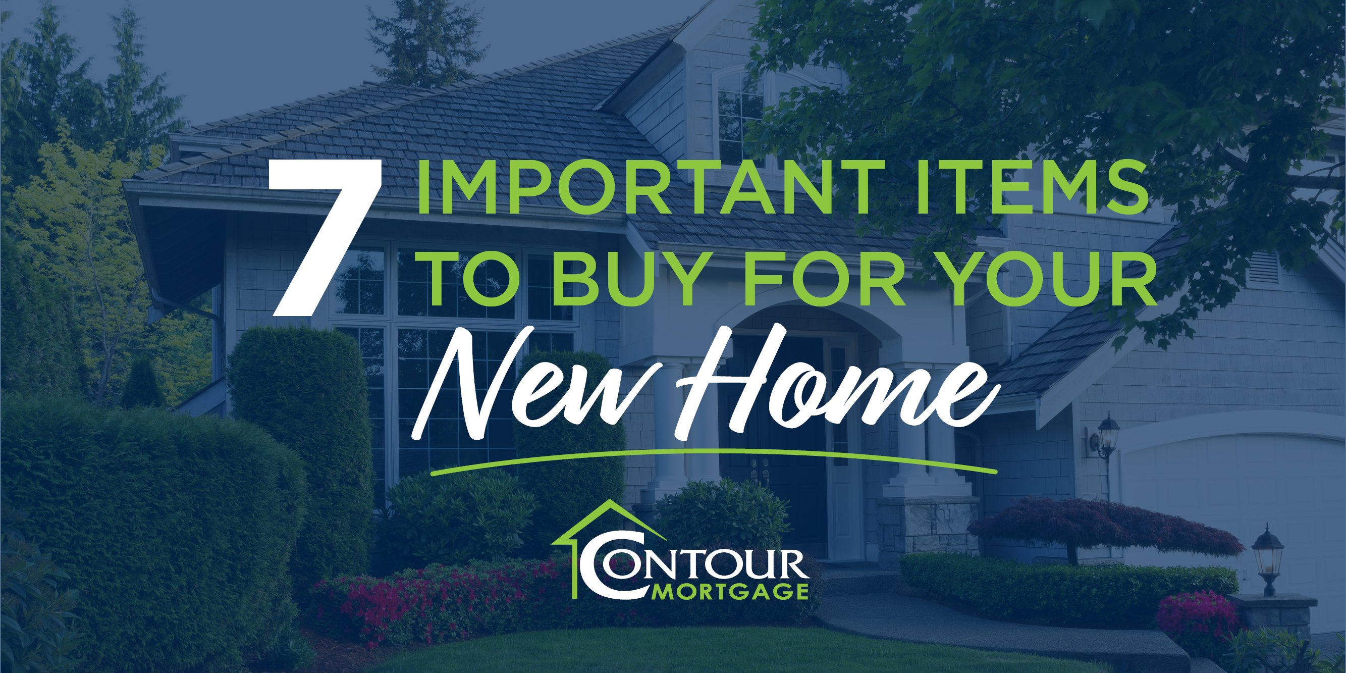 Blog Post - 7 Imporant items to buy for your new home